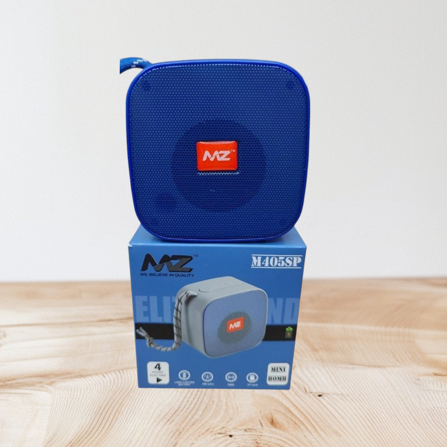 MZ M405SP Portable Bluetooth Speaker, also known as the "Mini Bomb