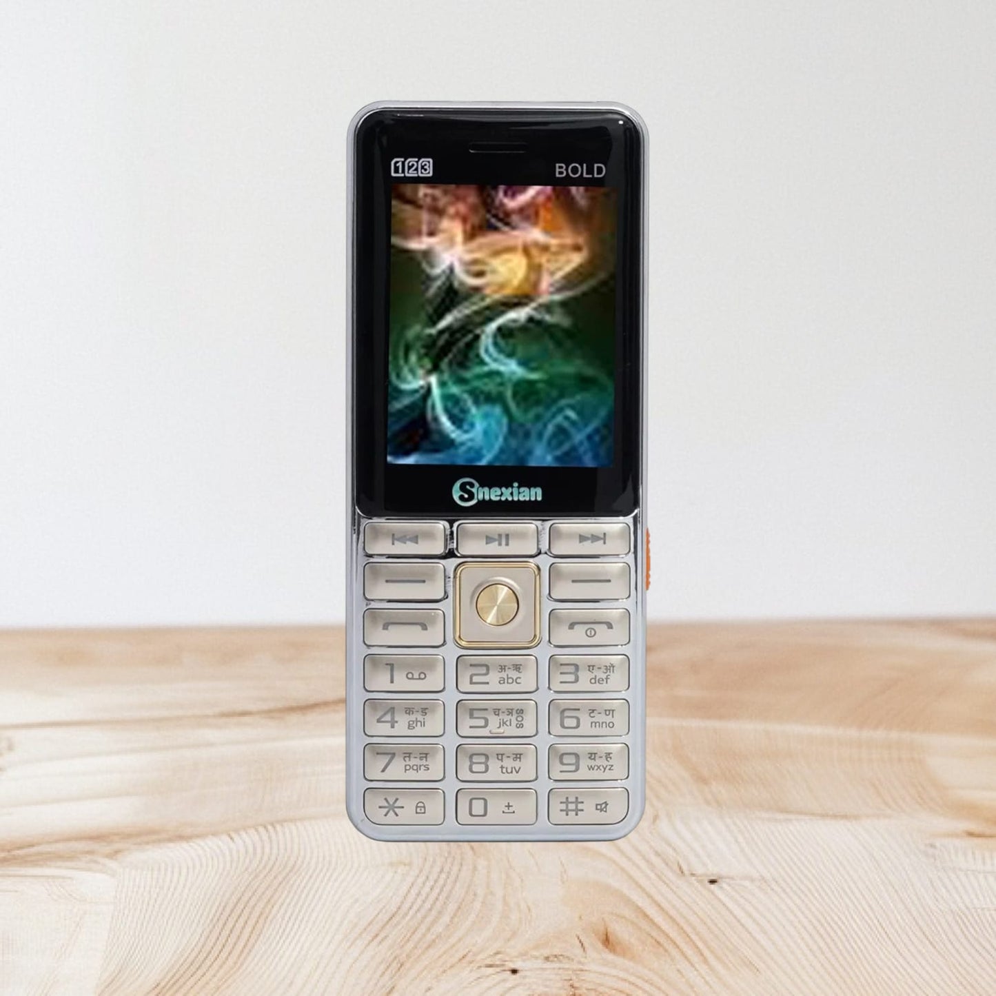 Snexian All-New Bold 10K Boom Speaker Dual Sim |Keypad Mobile| with 2.8" Large Display | Speaker | BT Dialer| Voice Changer |Auto Call Recording|Powerful 3000Mah Battery|FM|Camera|Feature Phone| Gold