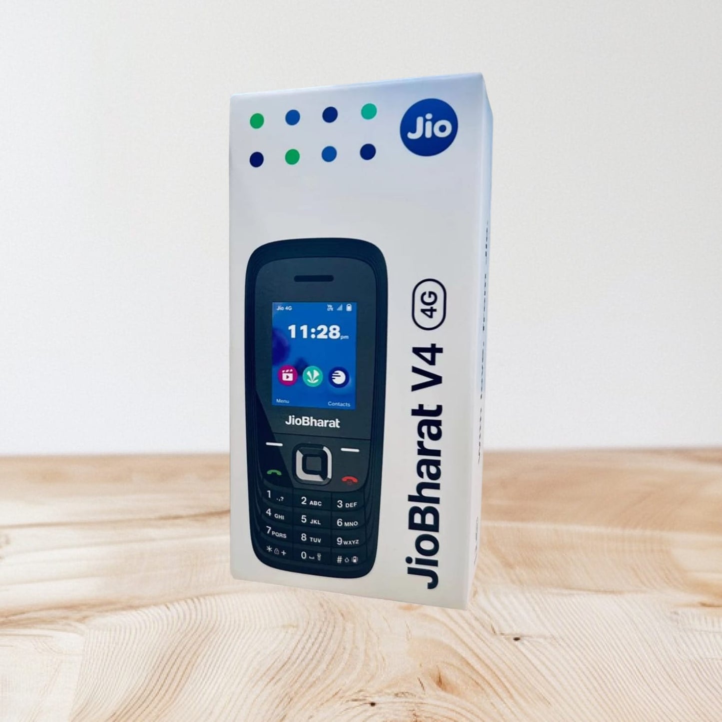 JioBharat V4 4G Phone with JioTV, JioHotstar