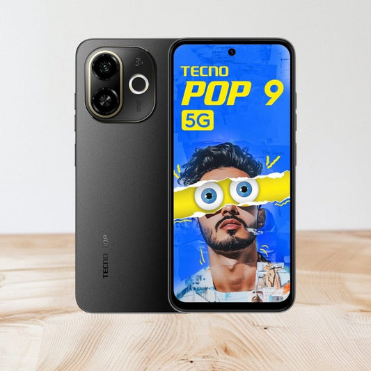 Tecno Pop 9 5G (Midnight Shadow, 128 GB)  (4 GB RAM)