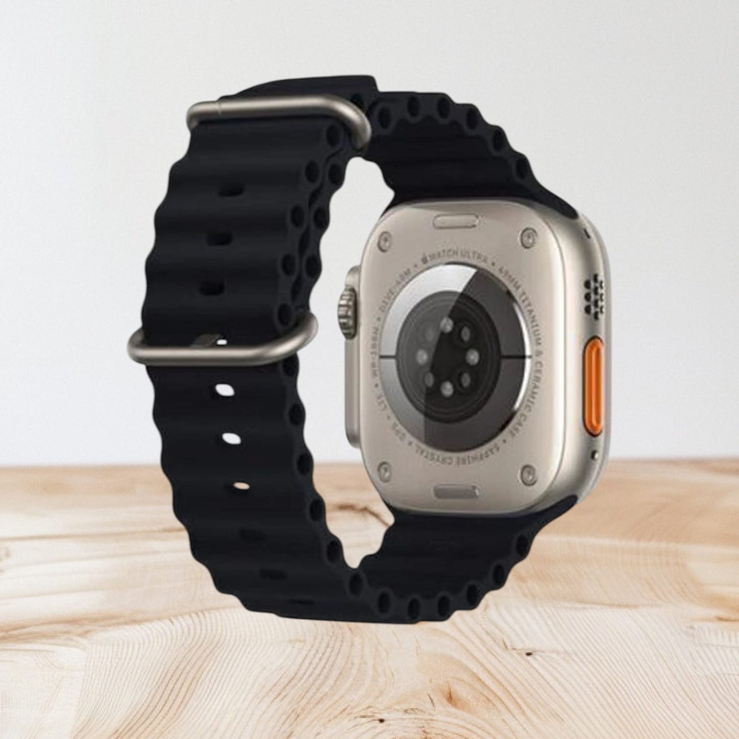 Satyam TRADERS T800 Ultra Smart Watch & Wireless Charger Smartwatch  (Black Strap, Free Size)