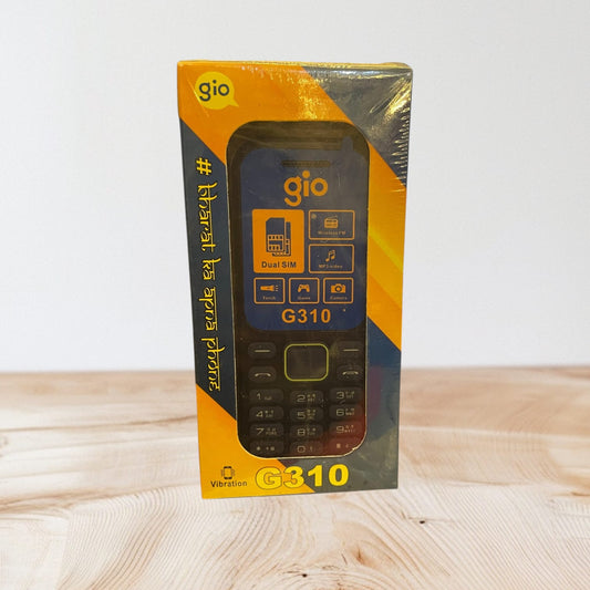 gio G310 Vibration Voice Recording 1100 mAh Battery Feature Phone