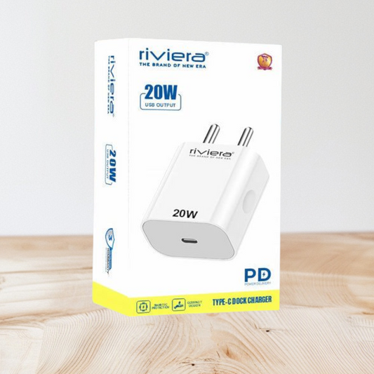 Riviera 20W TYPE-C dock PD charger