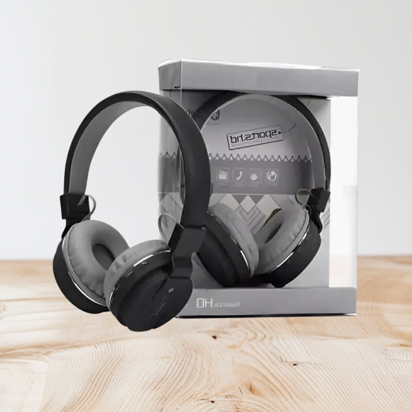 SH-12 Wireless Bluetooth Headphone.