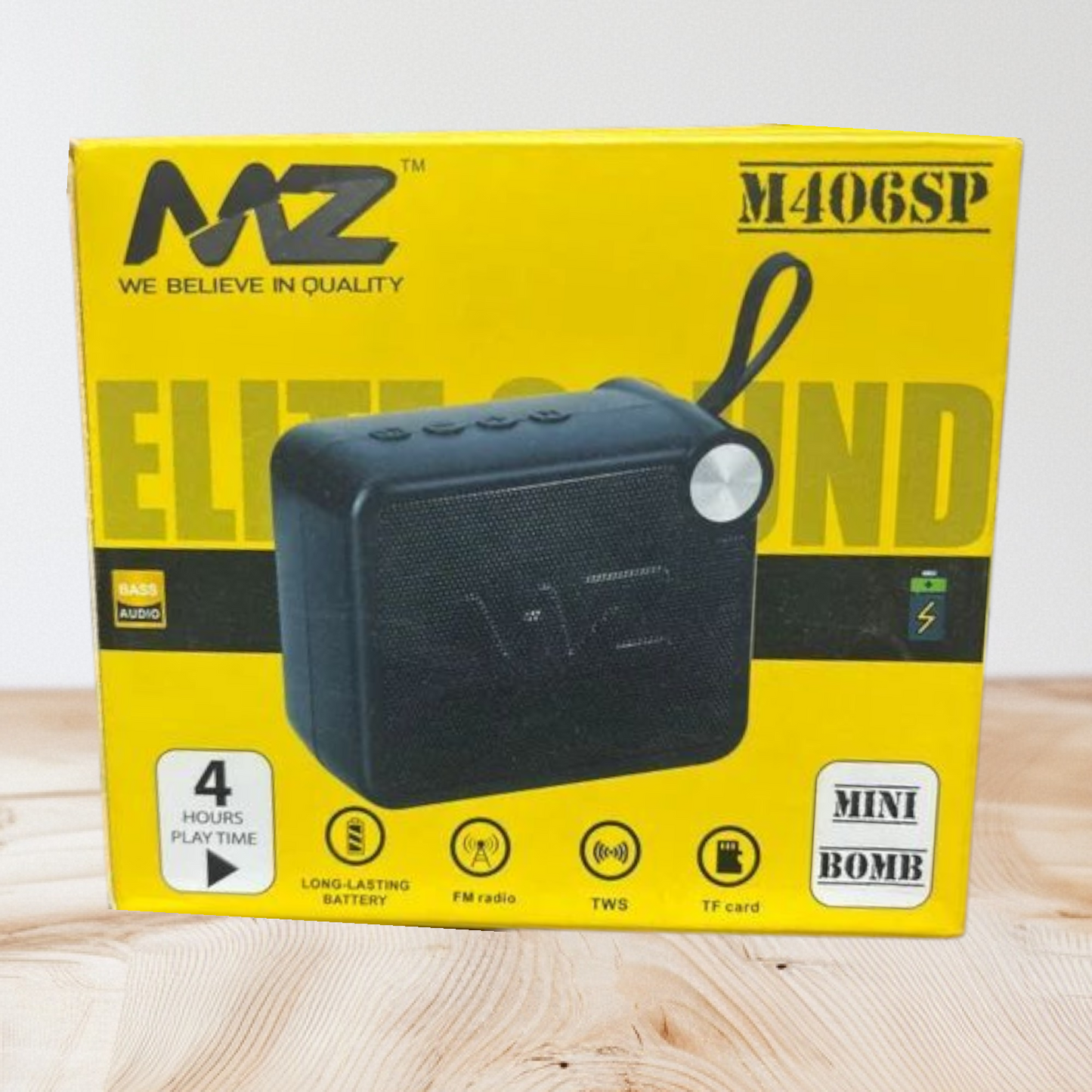 MZ M406SP Mini Bomb Portable Bluetooth Speaker