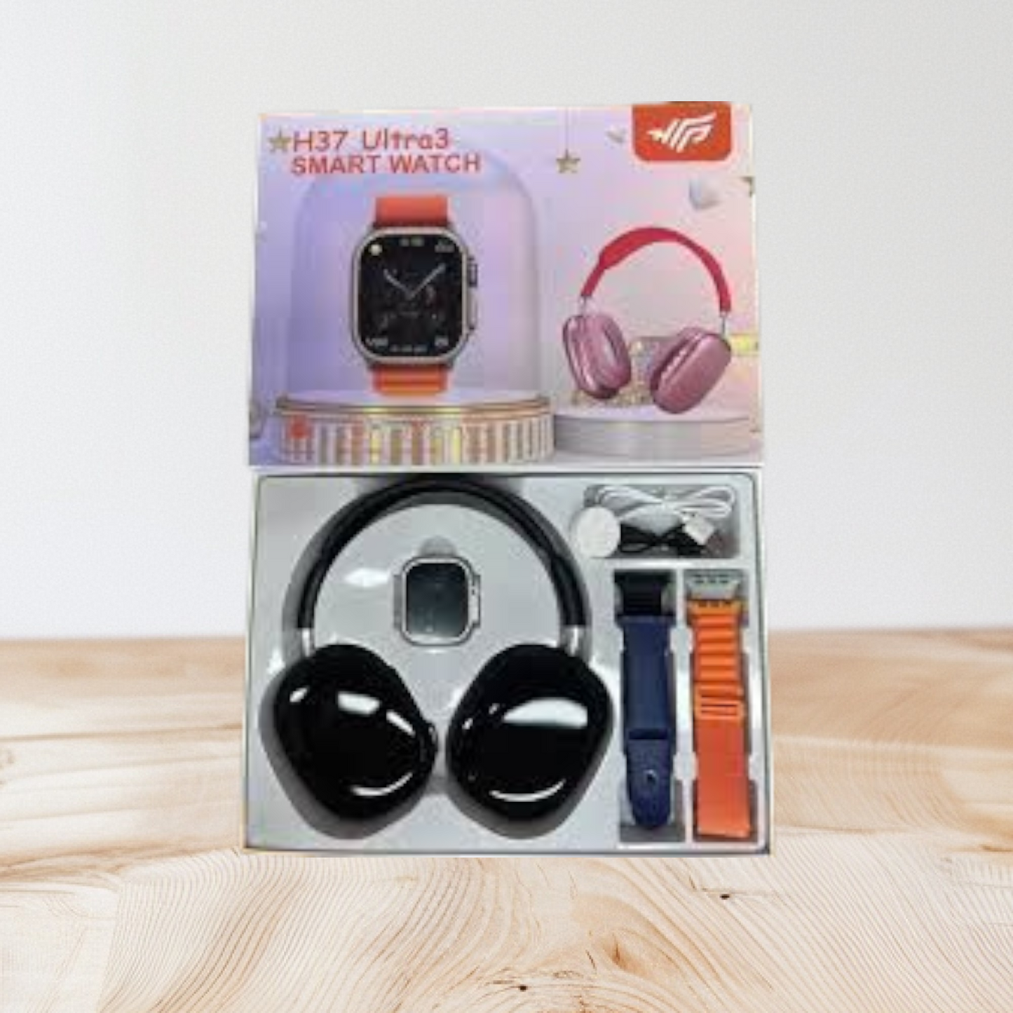 The H37 Ultra3 Smart Watch often comes with a 2.06-inch infinite display