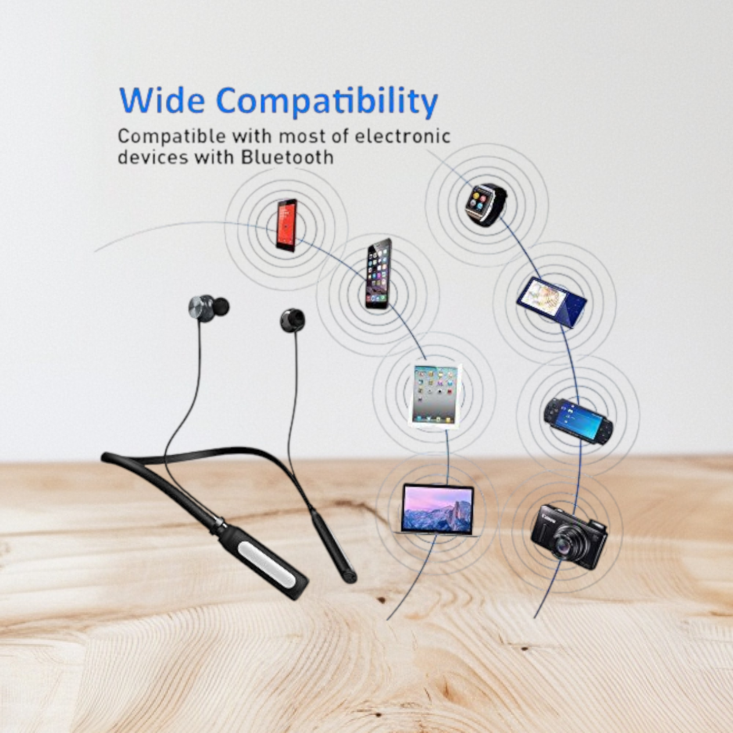 Signature bluetooth earphone