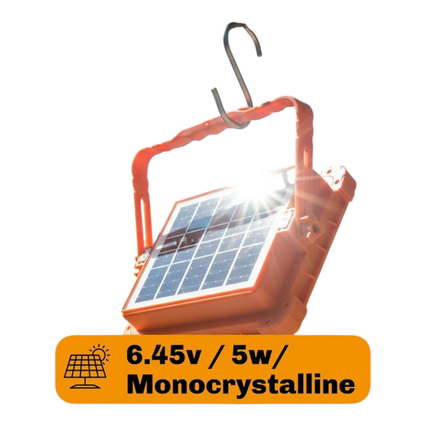 LED Rechargeable Emergency Lamp – USB Portable Floodlight for Home, Garden, Camping, and Indoor Use