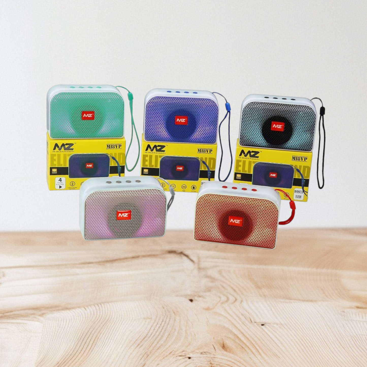 MZ M18VP Portable Bluetooth Speaker